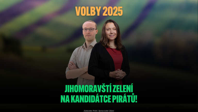Do sněmovny jihomoravští Zelení kandidují společně s Piráty